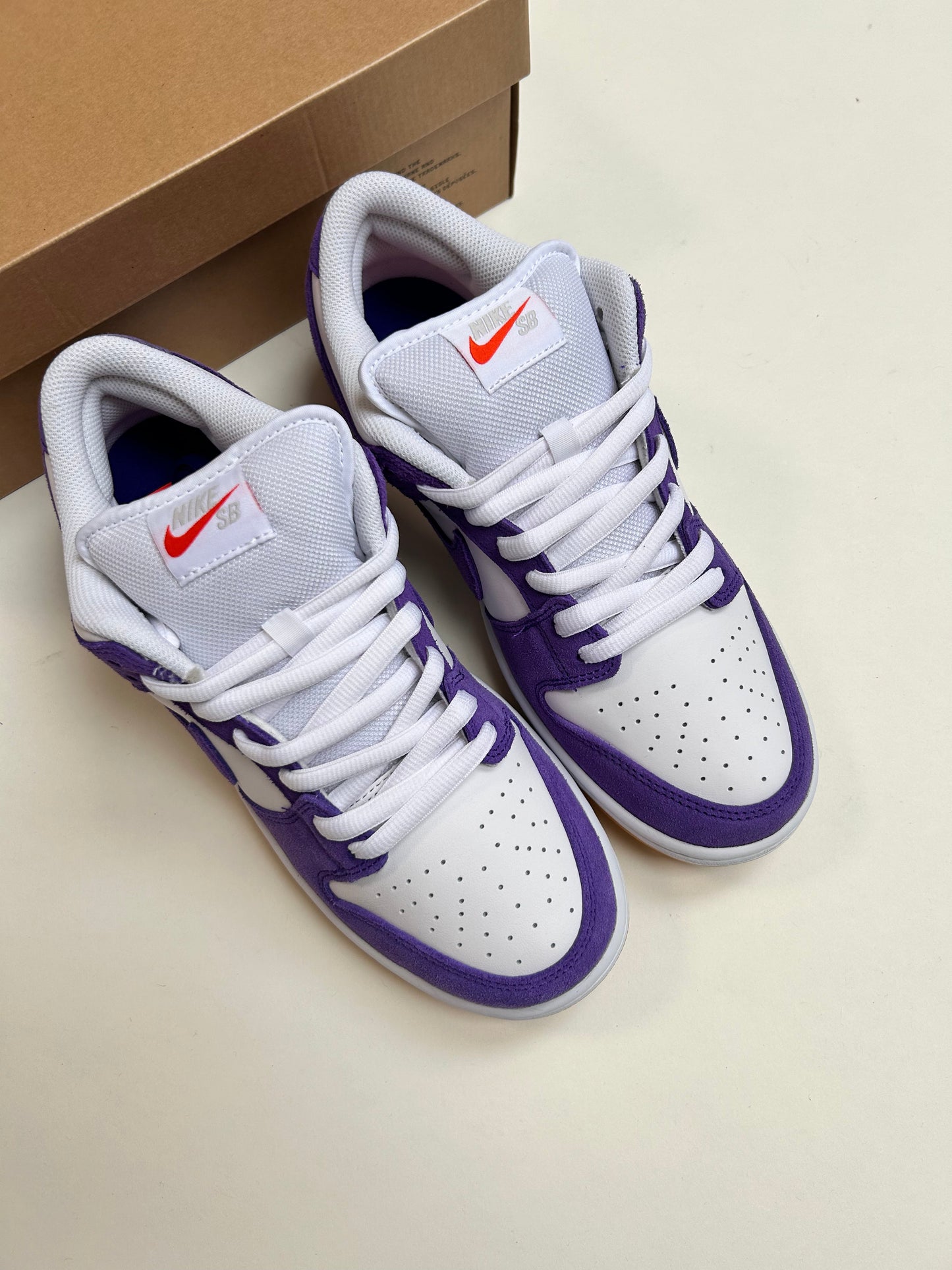 Nike sb dunk low orange label court purple - EU44